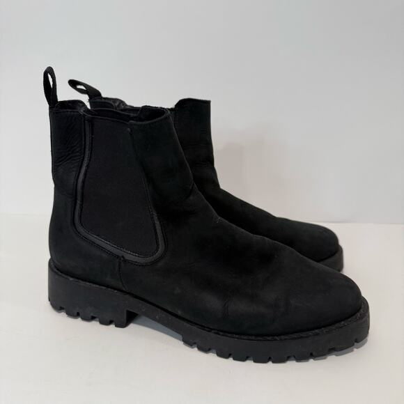 Thursday Boots Legend Everyday Pull On Chelsea Boots Leather Black Size 10.5 - Picture 1 of 9